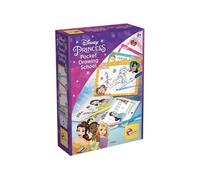 Pocket Studio de Dessin - Princesses - LISCIANIGIOCHI - Kit Dessin - 4 Ardoises effaçables - Feutres inclus - Des 3 ans