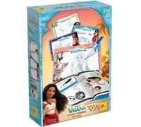 Pocket Studio de Dessin - Vaiana 2 - LISCIANIGIOCHI - Kit Dessin - Ardoises effaçables - Guide explicatif - Des 3 ans