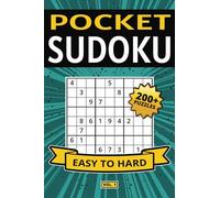 Pocket Sudoku: Easy to Hard | 200+ Puzzles and Solutions | Vol. 1