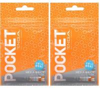 POCKET TENGA HEXA-BRICK (Lot de 2)