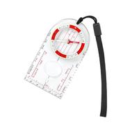 Pocket Thumb Camping Oigrenteering Compasses Outdoor Survival Mesury Scale Carte Navigation Compasses pour Le Camping Randonnée en Plastique Randonnée Oigrente Map Lire