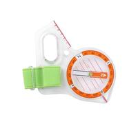 Pocket Thumb Camping Oigrenteering Compasses Outdoor Survival Mesury Scale Carte Navigation Compasses pour Le Camping Randonnée en Plastique Randonnée Oigrente Map Lire