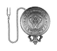 Pocket Watch Case Dice Set | 4.6x5.8x1.4cm Portable Family Night Dice, Effortless Carrying Entertainment Dicce Set for Table Games, Vintage Metal Dices, Small Role Playing Game Dices