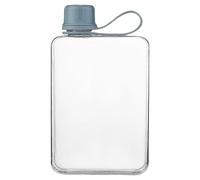 Pocket Water Bottle - 500ml Slim Water Flask, Portable Leak Resistant Drink Container, Flat Profile Reusable Beverage Bottle Easy Carry Hydration Companion | For Purse Pocket Gym Hiking Daily Use