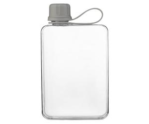 Pocket Water Bottle - 500ml Slim Water Flask, Portable Leak Resistant | Drink Container, Flat Profile Reusable Beverage Bottle Easy Carry Hydration Companion | For Purse Pocket Gym Hiking Daily Use