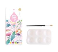 Pocket Watercolor Painting Livre Pour Tout-petit Art Drawing Watercolor Livre De Couleurs D'eau Ensemble Avec Pinceau De Dessin Créatif Jouet