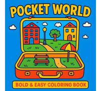 Pocket World: A Cute Coloring Book for Adults and Teens with Miniature Scenes, Charming Details, and Cozy Worlds for Relaxation and Stress Relief