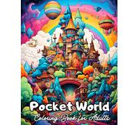 Pocket World: Coloring Book for Adults