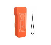 Pocket4 Boîte de Rangement Étui Rigide pour DJI Pocket 4 Caméra Boîte Protection Portable résistante aux Chutes avec Conception de Fente Filtre magnétique et Couvercle à Retour Ouvert (Court Orange)