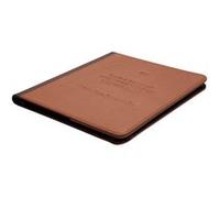 PocketBook Classic - Étui à rabat pour lecteur eBook - polyuréthane - brun - pour PocketBook InkPad G
