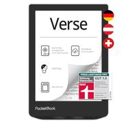 Pocketbook Ebook Reader 'Verse' (Version Allemande) 8 Go de mémoire (Extensible) 15,2 cm E-Ink Carta Display - Gris Brume