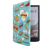Pocketbook Étui à Rabat - Imprimé Bande dessinée 7,8"