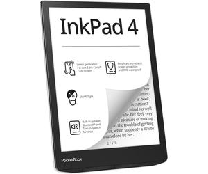 PocketBook InkPad 4 lecteur d'e-books Écran Tactile 32 Go Wi-Fi Noir Argent