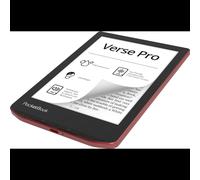 PocketBook Verse Pro PB634-3-WW Liseuse 6" E Ink Carta 1072x1448, 16Go, 512Mo RAM, Wi-Fi, Bluetooth 4.0, USB Type-C, Linux 3.10.65, Noir/Rouge