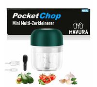 PocketChop Mini-hachoir électrique Batterie Multi-hachoir USB Chopper