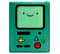 PocketGear Aventure Console Héros Temps Sois Plus Système Heureux! Portefeuille Bi-Fold Pièces & Porte-Cartes, Vert