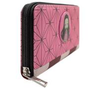 PocketGear Démon Anime Slay Sœur Œuvre d'art Géométrique Abstraite Porte-Monnaie/Portefeuille Pochette Porte-Monnaie & Cartes, Rose