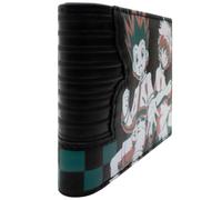 PocketGear Examens de Licence de Chasseur D'anime Classique Entre Amis Portefeuille Bi-Fold Porte-Cartes & Carte d'Identité, Noir