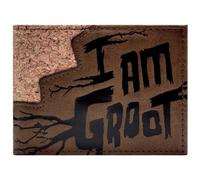 PocketGear Guardians I Am Groot of The Galaxy Racines Portefeuille Bi-Fold ID & Porte-Cartes, Marron
