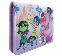 PocketGear Inside Émotions Out 2 Film Joie Colère Tristesse Portefeuille Bi-Fold Porte-ID & Cartes, Blanc