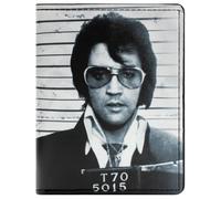 PocketGear Le Roi du Rock and Roll A Quitté Le Bâtiment Portefeuille Bi-Fold Porte-ID & Cartes, Blanc Cassé