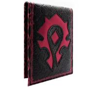 PocketGear World of for The Horde Warcraft Bouclier Iconique Portefeuille Bi-Fold Porte-ID & Cartes, Noir