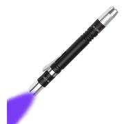 POCKETMAN Lampe de poche compacte LED UV 2 en 1 portable avec lumière blanche et lumière UV, détecteur d'urine pour chien, chat, punaises de lit, scorpions (1 pièce)