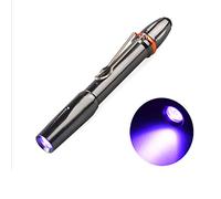 POCKETMAN Torche UV Ultra Violet Torch Lampe de poche Blacklight Pen Light Detector 395nm UV Lampe de poche LED Penlight (1 pack)