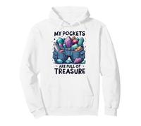 Pockets are Full of Treasure Rockhounding Passion Géologie Sweat à Capuche