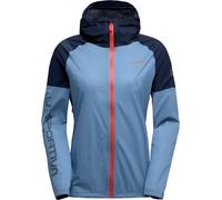Pocketshell Jkt W, Course en montagne, Femme, Veste, B44B43 Moonlight/Deep Sea, M - La Sportiva