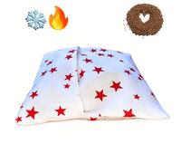PocketStar: la poche de Graines Chaud ou Froid ! - Grain Lin BIO - Housse Lavable Coton - Apaise Soulage Choc Coup Douleur - Coussin Micro-ondes ou Congélateur - Pratique Naturel Garantie France