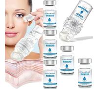 Pockmarksheal Hyaluronic Acid Microdart Roller, Liquid Hyaluronic Acid Roller, Hyaluronic Acid Serum, Replaceable Solutio,Improves Facial Lines Wrinkles (5pcs)