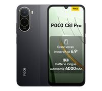 POCO C81 Pro Noir 4G 128 GB RAM 128 GB ROM Double SIM, NFC