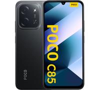 POCO C85 128GB Black Smartphone
