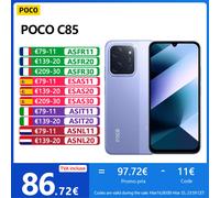 POCO C85 4G,NFC,6.9",MediaTek Helio G81-Ultra,120 Hz,50 MP Caméra,Charge rapide 33W,6000 mAh Green