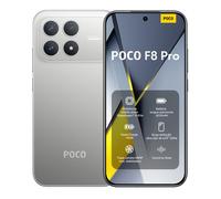 POCO F8 Pro Argent 12 GO + 256 GO - Snapdragon® 8 Elite de pointe, Écran AMOLED HyperRGB POCO 120 Hz 6,59""