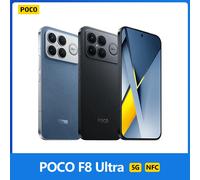 POCO F8 Ultra 5G,NFC,Écran AMOLED 120Hz 6.9",Capteur 50 Mpx Light Fusion 950 avec OIS,6500 mAh Batterie,IP68 Black
