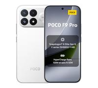 POCO F9 Pro, Smartphone 12+256 Go, Blanc, Batterie 6330 mAh, Charge 100 W | Snapdragon® 8 Elite Gen 5, VisionBoost D8, écran AMOLED immersif 6,59", appareil photo IA 200 MP avec OIS