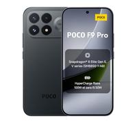 POCO F9 Pro, Smartphone 12+512 Go, Noir, Batterie 6330 mAh, Charge 100 W | Snapdragon® 8 Elite Gen 5, VisionBoost D8, écran AMOLED immersif 6,59", appareil photo IA 200 MP avec OIS