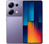Poco M6 Pro - 256 Go + 8 Go RAM - Violet | Écran AMOLED 6,67 pouces FHD+ 120 Hz | Triple caméra 64 MP + 8 MP + 2 MP | Dolby Atmos
