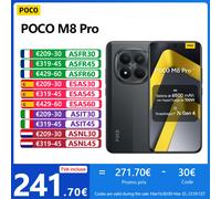 Téléphone mobile - XIAOMI - POCO M8 Pro 5G - 12 Go RAM - 512 Go - Écran AMOLED 6,83""