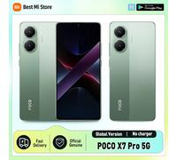 POCO X7 Pro 5G Version Mondiale 256GB/512GB Dimensity 8400 Ultra Écran AMOLED 6,67", 120 Hz, Appareil Photo Principal 50MP, Batterie 6000mAh, NFC, Pas de Chargeur Jaune