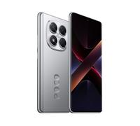 POCO X7, Smartphone 8+256 GO, Argent, Dimensity 7300-Ultra, Écran incurvé 120 Hz AMOLED CrystalRes 1,5 K