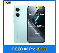 Xiaomi Smartphone POCO X8 Pro 5G – 12 Go RAM 512 Go – 1,5K 120Hz AMOLED 6500 mAh 100W 50 MP – Noir