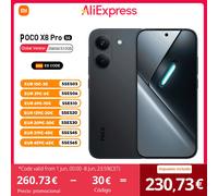 POCO X8 Pro 5G Version Européenne 256Go/512Go Dimensity 8500-Ultra Smartphone 6.59" AMOLED, 120Hz, Caméra 50MP, 6500mAh, NFC, Sans Chargeur Noir