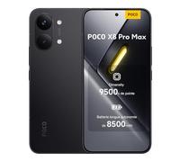 POCO X8 Pro Max, Smartphone 12+256 Go, Processeur Haut de Gamme Dimensity 9500s, écran AMOLED Ultra-Lumineux, 50 MP Light Fusion 600 avec OIS, Noir,1 an de Garantie supplémentaire,Chargeur Non Inclus