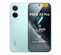 POCO X8 Pro, Smartphone 8+512 Go, Processeur Haut de Gamme Dimensity 8500-Ultra, écran AMOLED Ultra-Lumineux, 50 MP Sony IMX882 avec OIS, Vert, 1 an de Garantie supplémentaire, Chargeur Non Inclus