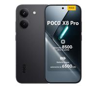 POCO X8 Pro, Smartphone 8+512 Go, Processeur Haut de Gamme Dimensity 8500-Ultra, écran AMOLED Ultra-Lumineux, 50 MP Sony IMX882 avec OIS, Noir, 1 an de Garantie supplémentaire, Chargeur Non Inclus