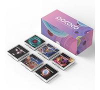 POCOCO Lot de 6 projecteurs d'étoiles fixes galaxie séries étoiles et nébuleuses : motifs galaxie réalistes, 5K Ultra HD, 96 % de transmission de la lumière, haute luminosité - Lot de 6 (projecteur