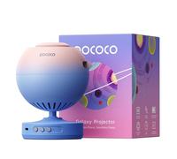 POCOCO Projecteur Ciel Étoile, Projecteur Galaxie Rechargeable, 5K HD Discs